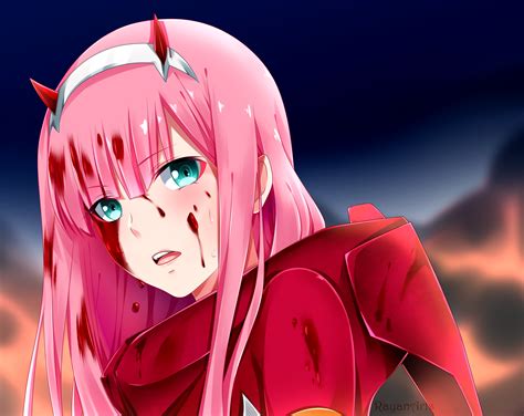 02 anime character|Darling in the FranXX .